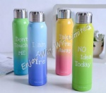 colourful vacuum flasks