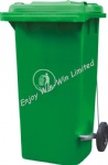 Plastic eco friendly waste bin with pedal